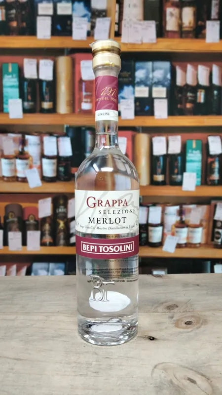 Bepi Tosolini Grappa di Merlot 38% 50cl