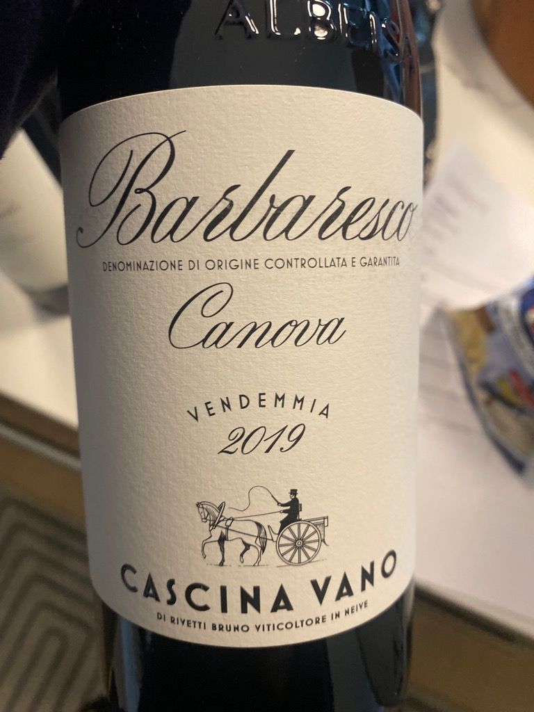 Barbaresco DOCG 2021 Cascina Vano, Cert. Organic
