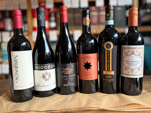 Just Italian Fine Reds Case Deal £65.95 Save Over 15%