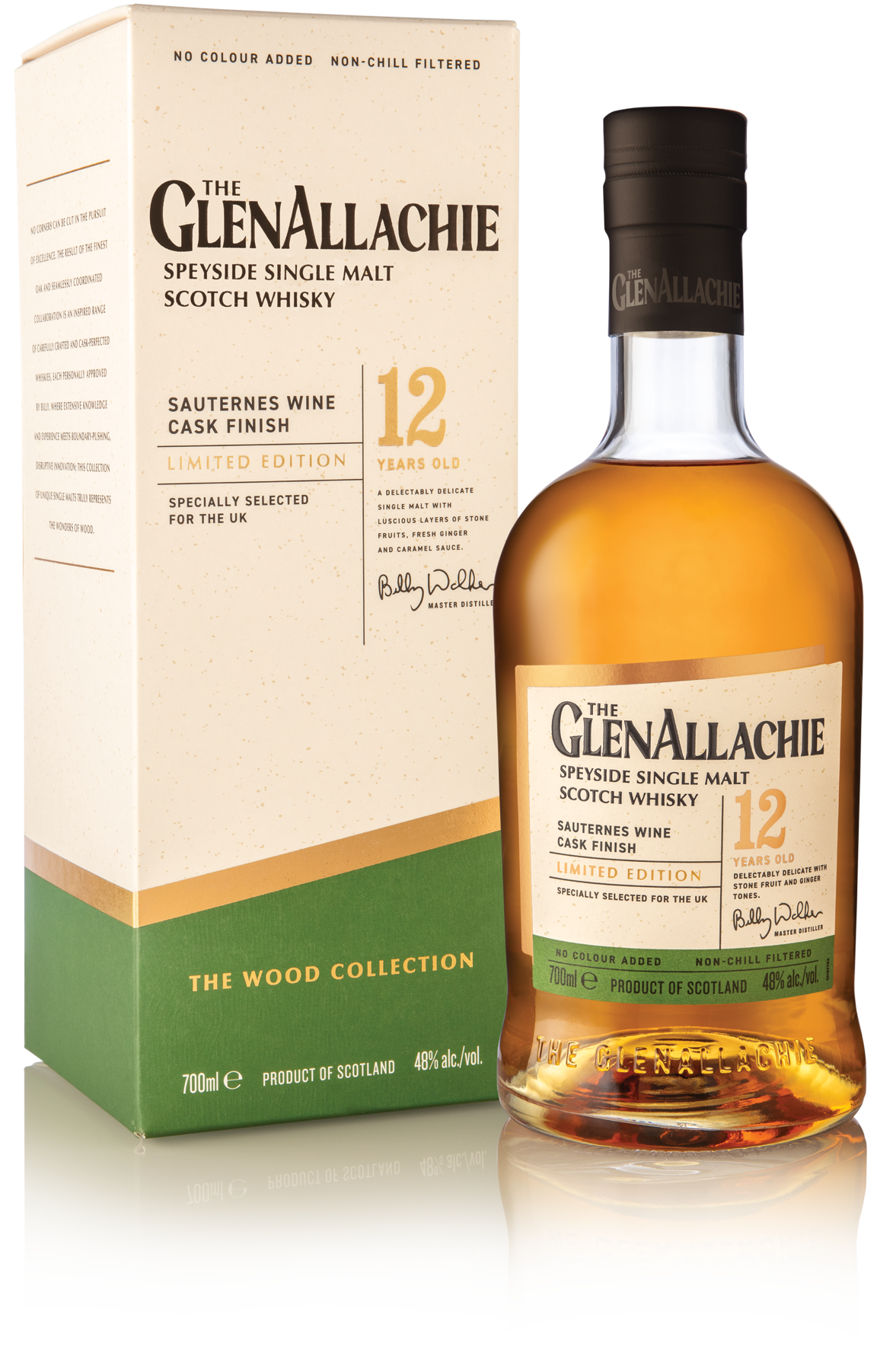 GlenAllachie 12YO Sauternes Finish 48%