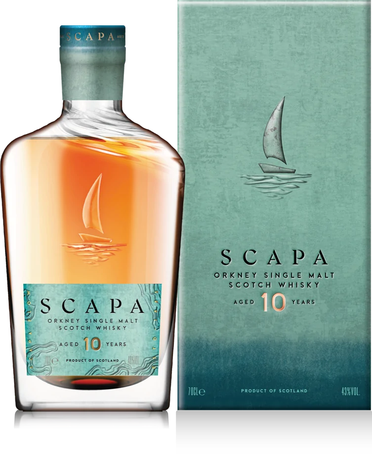 Scapa 10YO Single Malt Scotch Whisky 48%