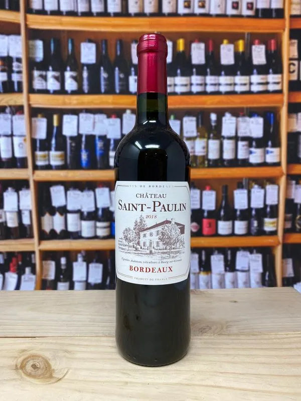Ch Saint Paulin 2022 Bordeaux Rouge