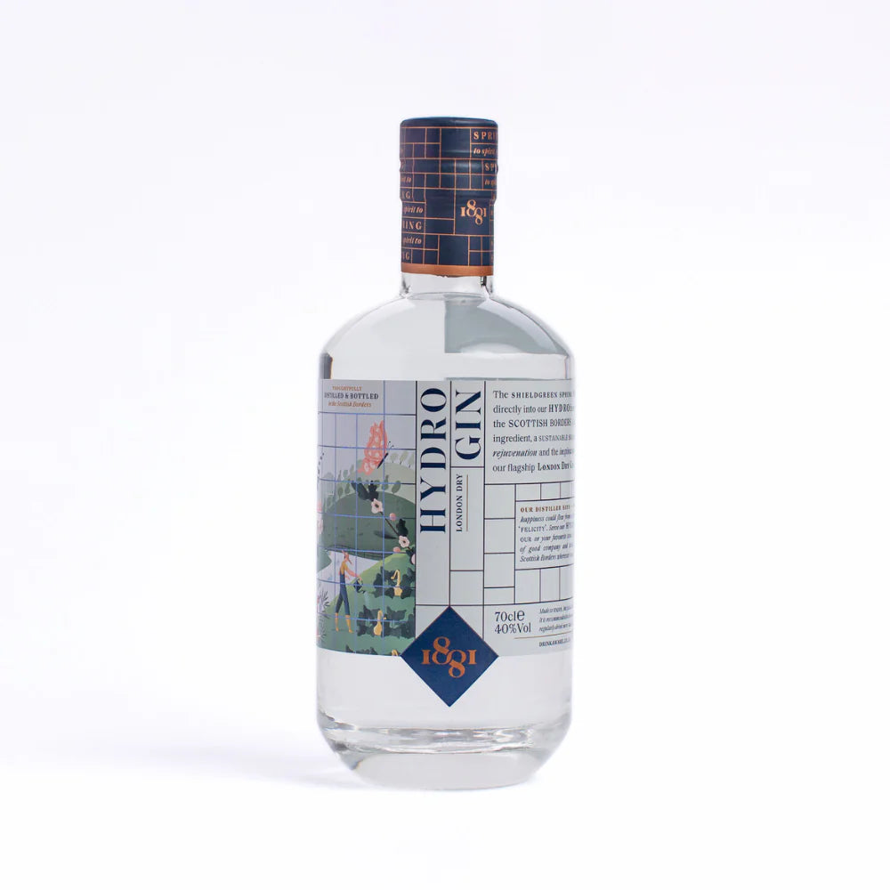 Hydro 1881 London Dry Gin 40% 70cl
