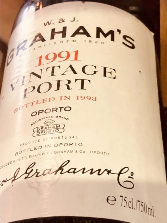 Grahams 1991 Vintage Port