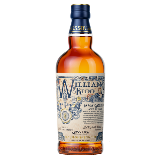 Mossburn William Kidd 19 Year Old Jamaican Rum 58%