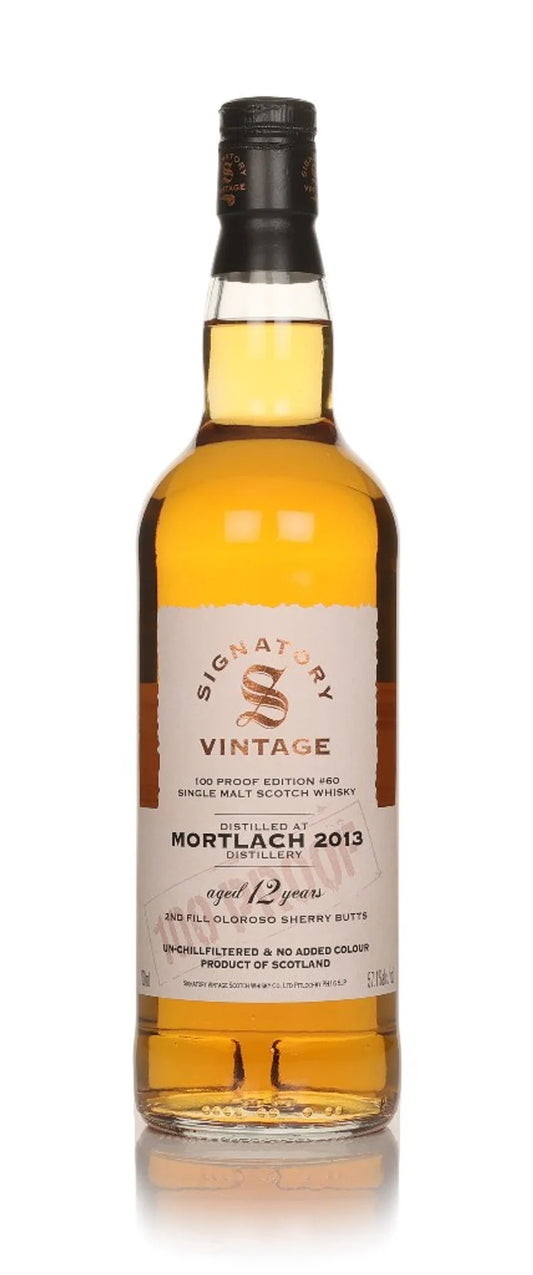 Mortlach 12 Year Old 2013 Signatory 57.1% 70cl