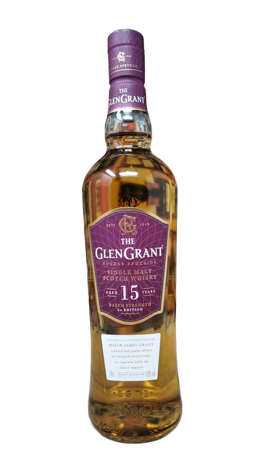 Glen Grant 15yo Speyside Single Malt Batch Strength 1st Edition 50%