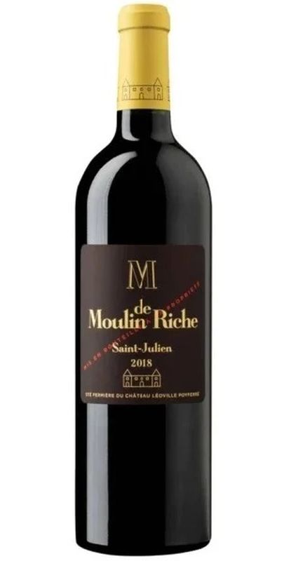 M De Moulin Riche 2018 Saint Julien, 2nd wine of Ch Moulin Riche