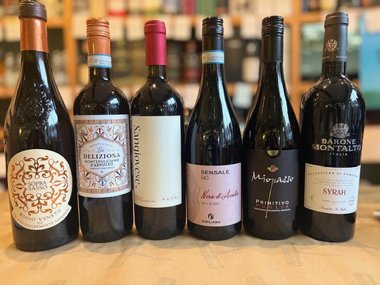 Just Italian Fine Reds Case Deal £63 Save Over £12