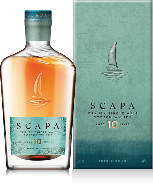 Scapa 10YO Single Malt Scotch Whisky 48%