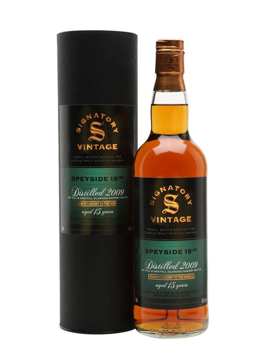 Speyside (M) 15YO 2009 Signatory 48.2% 70cl