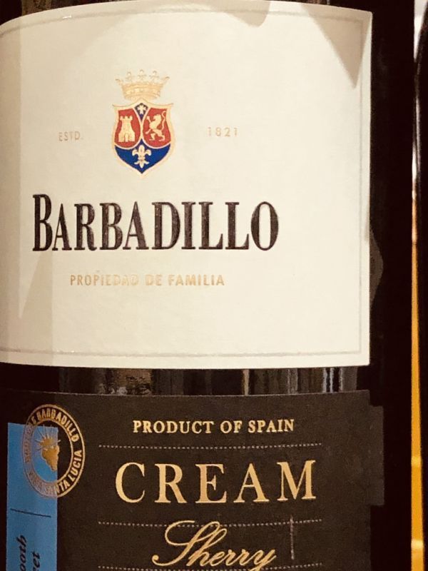 Barbadillo Pale Cream Sherry NV