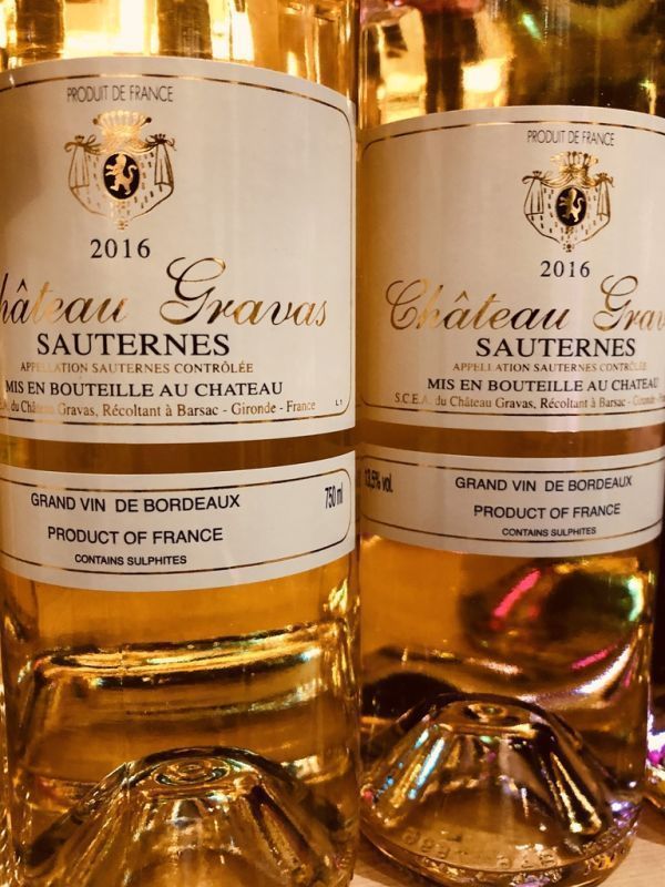 Ch Gravas 2018 Sauternes 75cl