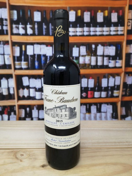 Ch Franc Baudron 2019 Montagne Saint Emilion, Organic