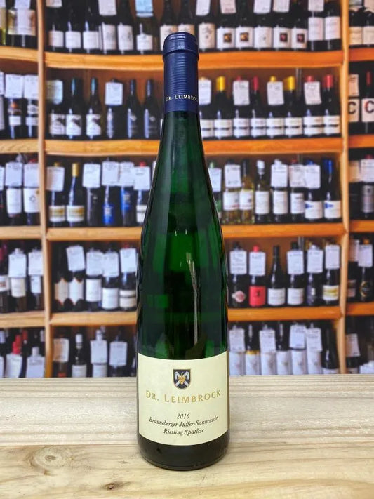 BRAUNEBERGER JUFFER SONNENUHR RIESLING SPATLESE 2016, DR LEIMBROCK